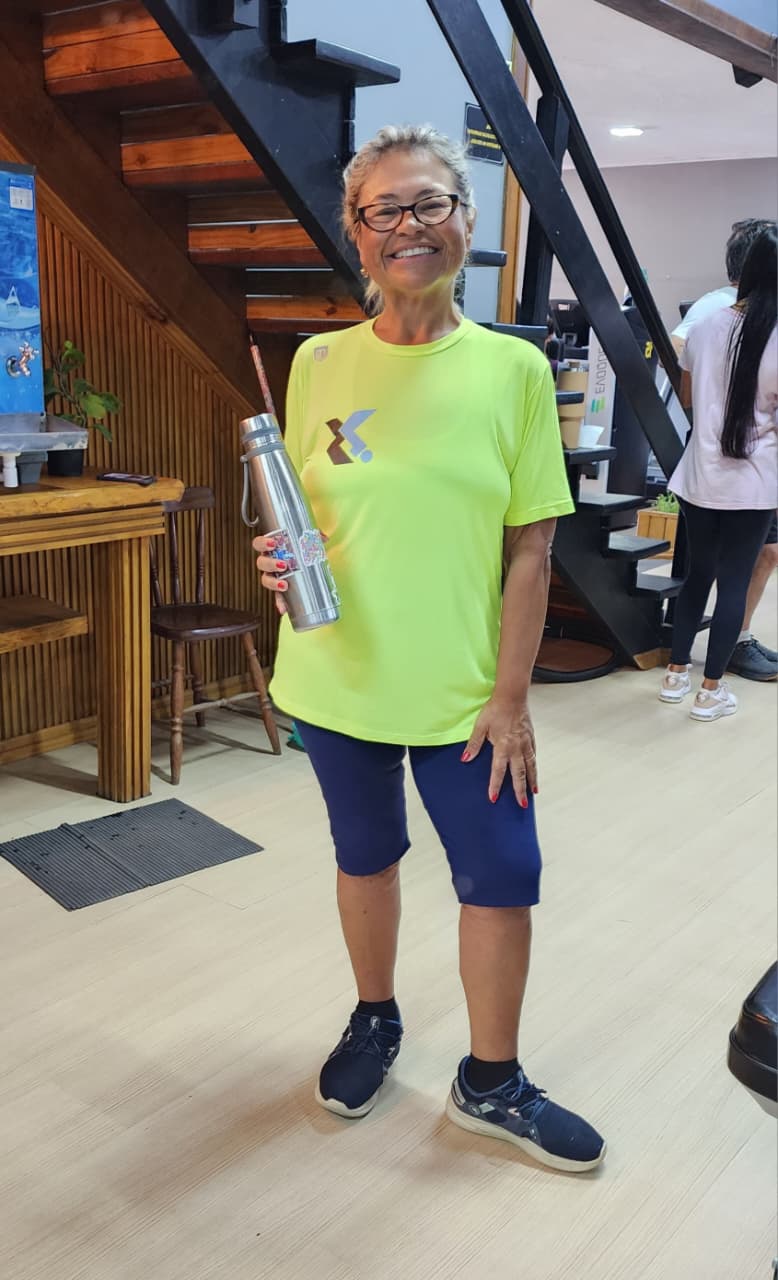 Evolução de aluno - Resultado de treino