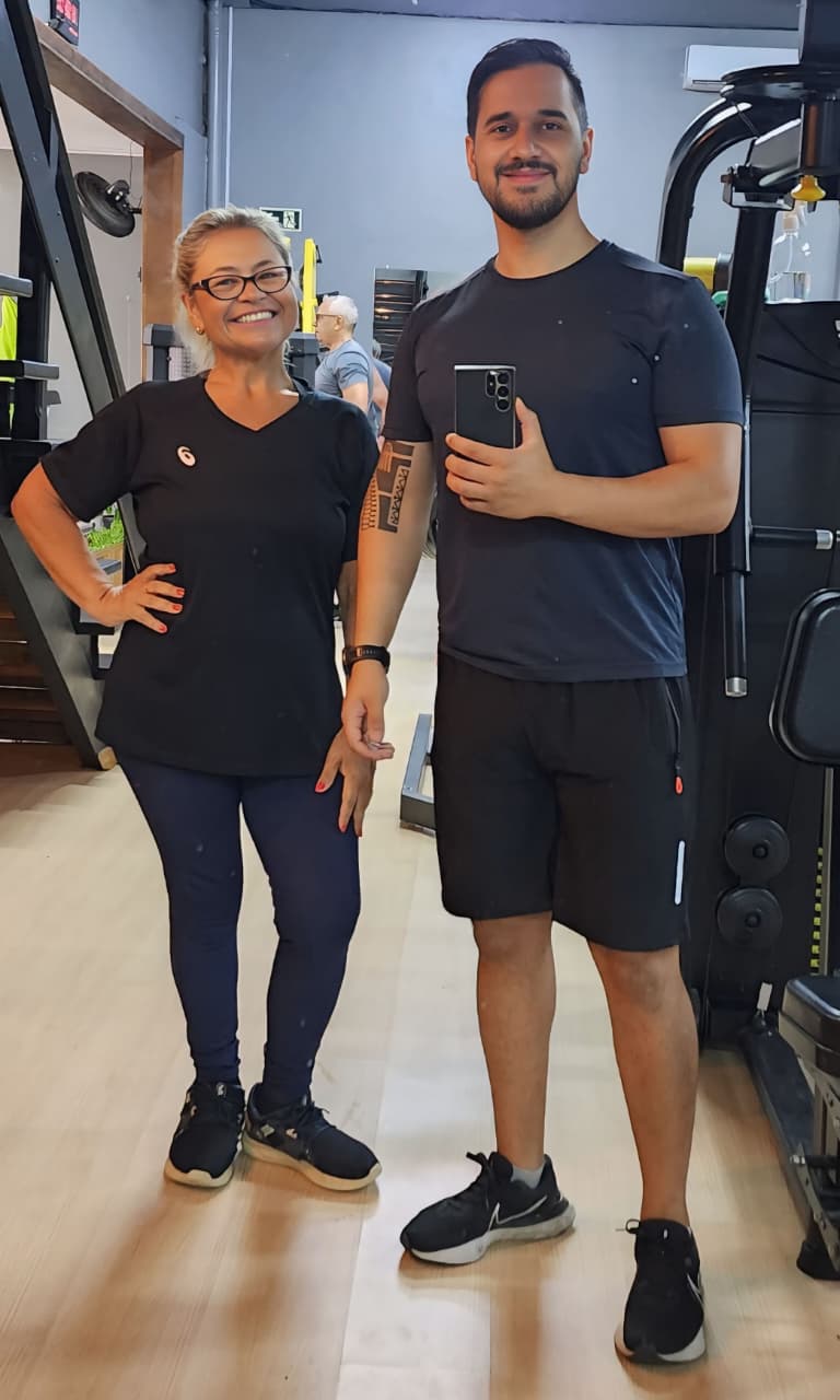 Evolução de aluno - Antes e depois