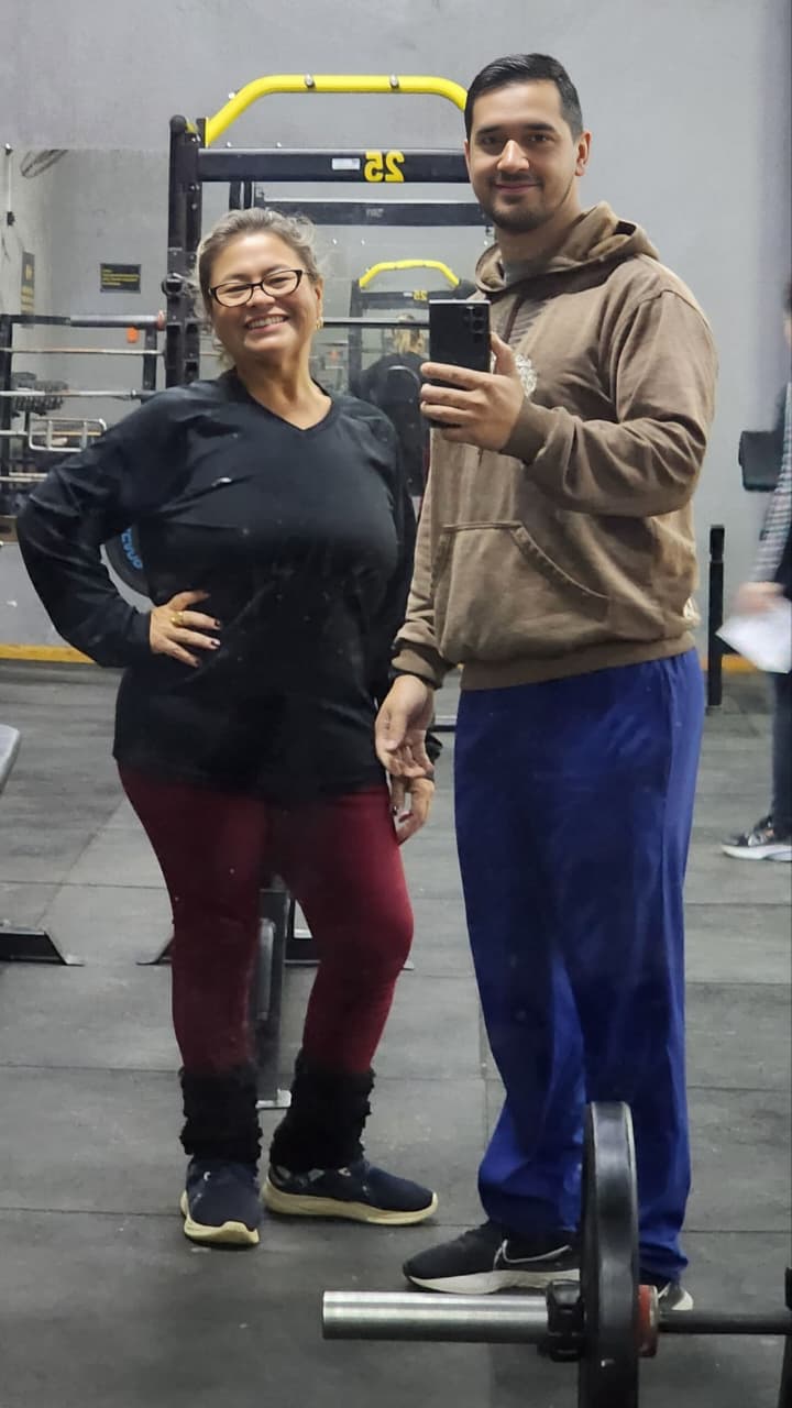 Evolução de aluno - Antes e depois